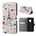 Pikkukuva 1 / 2: Samsung Galaxy S9 design suojakotelo - Eiffel torni ja ympäristö Multicolor
