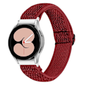 Miniatyrbillede 5 af 5: Samsung Galaxy Watch 5 / 5 Pro / 4 nylon urrem - Rød Red