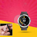 Pikkukuva 2 / 2: Garmin Vivoactive 3 D36MM ultra kirkas näytönsuojain Transparent