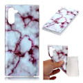 Pikkukuva 1 / 2: Marble Samsung Galaxy Note 10 kuoret - Ruusu / valkoinen White