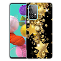 Miniatyrbild 1 av 2: Deco Samsung Galaxy A23 skal - Gyllene Stjärnor Guld