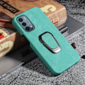Miniatyrbillede 2 af 2: Stødsikkert lædercover med oval støttefod til OnePlus Nord N200 5G - Lysegrøn Green