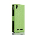 Miniatyrbillede 2 af 2: Huawei P10 beskyttende læder etui - Grøn Green