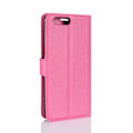 Miniatyrbillede 2 af 2: ASUS Zenfone 4 Max 5.5 (ZC554KL) Etui med Litchi skind - Roser Pink