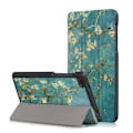 Miniatyrbillede 1 af 2: Lenovo Tab 7 Essential Cover - Hvid blomst Multicolor