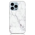 Miniatyrbillede 1 af 2: Marble design iPhone 14 Pro cover - Hvid Marmor White