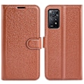 Pikkukuva 1 / 2: Classic Xiaomi Redmi Note 11S 5G / Xiaomi Redmi Note 11 Pro flip kuoret - Ruskea Brown