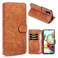 Pikkukuva 1 / 2: DG.MING Samsung Galaxy A51 Retro kotelot - Punainen Brown