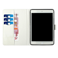 Miniatyrbillede 2 af 2: iPad Mini (2019) mønster læder flip etui - kronhjort and måne Blue