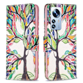 Miniatyrbillede 1 af 2: Wonderland Xiaomi 12 Pro flip etui - Livstræ Multicolor