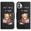 Pikkukuva 1 / 2: Wonderland Nothing Phone (1) Läppäkotelo - Bear Black