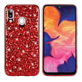 Miniatyrbillede 1 af 2: Glitter Samsung Galaxy A20e cover - Rød Red