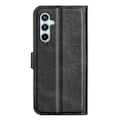 Miniatyrbillede 2 af 6: Læderetui med Pung til Samsung Galaxy A54 - Sort Black