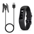 Garmin Vivosmart 4 Adapter till klocka USB laddnings- och datakabel - Svart Svart