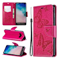Miniatyrbillede 1 af 2: Butterfly Samsung Galaxy S10 Plus etui - Rose Pink