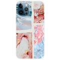 Miniatyrbillede 1 af 2: Marble design iPhone 14 Pro cover - Bølget Marmorflise Multicolor