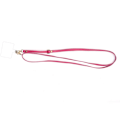 Miniatyrbild 1 av 2: Universal crossbody-nackrem i läder med transparent dyna - Ros Rosa