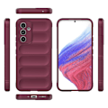 Miniatyrbillede 3 af 6: Blødt grebsformet cover til Samsung Galaxy A54 - Rød Red