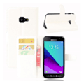 Miniatyrbillede 1 af 2: Samsung Xcover 4 Læder etui med indbygget pung - Hvid White