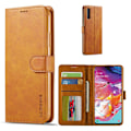 Miniatyrbillede 1 af 2: LC.IMEEKE Samsung Galaxy A70 Flip Etui - Brun Brown