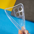 Miniatyrbild 2 av 2: Ultrasmalt transparent fodral för Honor X8 Transparent