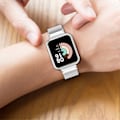 Miniatyrbillede 2 af 6: Xiaomi Redmi Watch 2 urrem i rustfrit stål med cover - Blækblå Blue
