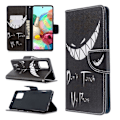 Miniatyrbillede 1 af 2: Wonderland Samsung Galaxy A71 etui – Do not Touch My Phone Black