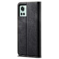 Pikkukuva 2 / 2: Jeans OnePlus 10R / OnePlus Ace flip case - Musta Black