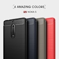 Pikkukuva 2 / 2: Nokia 5 moderni suojakuori - Punainen Red