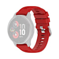 Pikkukuva 1 / 2: Garmin Forerunner 255 / 255 Music / Venu 2 silikonikellon hihna - Punainen Red