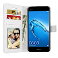 Pikkukuva 2 / 2: Huawei P9 Lite Mini moderni lompakkokotelo - Valkoinen White