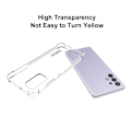 Miniatyrbillede 3 af 6: ENKAY klart faldsikkert etui til Samsung Galaxy A32 Transparent