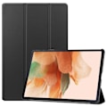 Pikkukuva 1 / 2: Samsung Galaxy Tab S7 FE kolminkertainen nahkainen kotelo - Musta Black