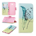 Miniatyrbillede 1 af 2: Wonderland Samsung Galaxy J4 Plus (2018) etui -  Fjermønster Multicolor