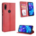 Miniatyrbilde 1 av 2: Bofink Vintage Xiaomi redmi Note 7 / Note 7 Pro / Note 7S læretui - Rød Red