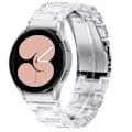 Miniatyrbillede 2 af 2: Samsung Galaxy Watch 5 / 5 Pro urrem i resin-stil - Transparent Transparent