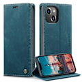 Miniatyrbillede 1 af 2: CaseMe iPhone 14 vintage etui - Blå Blue