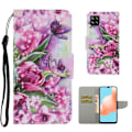 Pikkukuva 1 / 2: Wonderland Samsung Galaxy A12 5G flip kuoret - Kukka Multicolor