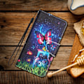 Miniatyrbillede 4 af 6: Wonderland Samsung Galaxy A24 4G Flip Etui - Bottle / Sommerfugl Multicolor