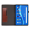 Miniatyrbild 2 av 2: Crazy Horse Lenovo Tab M10 FHD Plus flipfodral i läder - Brun Brun