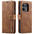 Miniatyrbillede 1 af 2: DG.Ming OnePlus 10 Pro 2-in-1 Pung Etui - Brun Brown