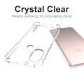 Miniatyrbillede 3 af 6: ENKAY klart faldsikkert etui til Motorola Moto E30 / E40 Transparent
