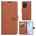 Pikkukuva 1 / 2: Classic ZTE Axon 30 Ultra 5G flip kuoret - Ruskea Brown