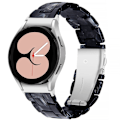Miniatyrbillede 2 af 2: Samsung Galaxy Watch 5 / 5 Pro urrem i resin-stil - Sort Black
