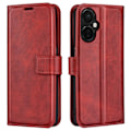 Pikkukuva 1 / 2: Lompakko Nahkakotelo For OnePlus Nord CE 3 - Punainen Red