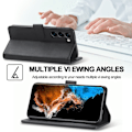 Miniatyrbillede 2 af 6: LC.IMEEKE Samsung Galaxy S23 Flip Etui - Sort Black