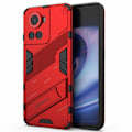 Miniatyrbild 1 av 2: Stöttåligt OnePlus 10R / OnePlus Ace hybridskal - Röd Röd