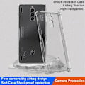 Miniatyrbild 6 av 6: Tvåfärgat ZTE nubia Red Magic 8 Pro / ZTE nubia Red Magic 8 Pro Plus fodral i läder - Transparent Transparent