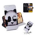 Pikkukuva 1 / 2: Sony Xperia 10 Plus -kotelo nahasta - Panda Multicolor