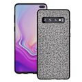 Miniatyrbild 2 av 2: Samsung Galaxy S10 Plus tygklätt fodral - Ljusgrå Silvergrå